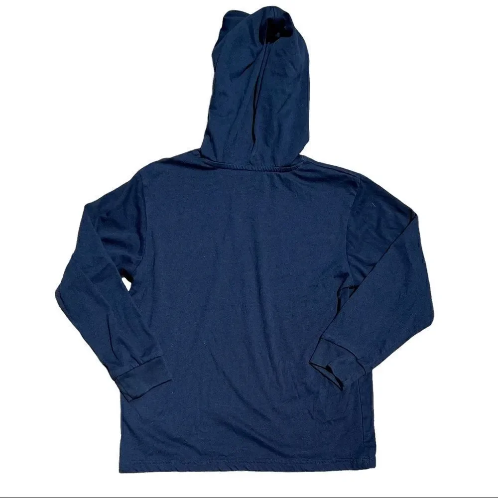 CHAMPION Youth Light Weight Navy Blue Pullover Size Small - Picture 2 of 3